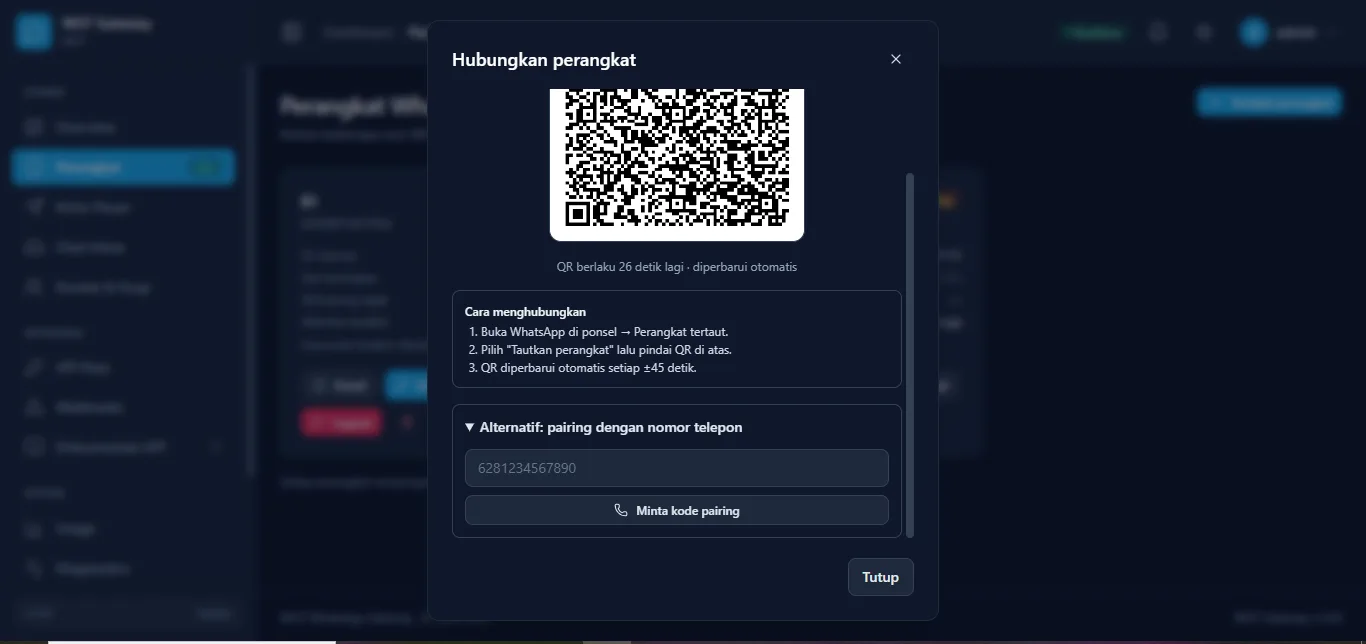 Whatsapp Gateway WGT